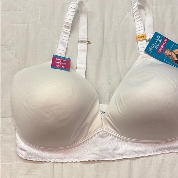 Vanity Fair Effortless Wireless Full Coverage T-Shirt Bra 40DD NWT - Picture 6 of 13
